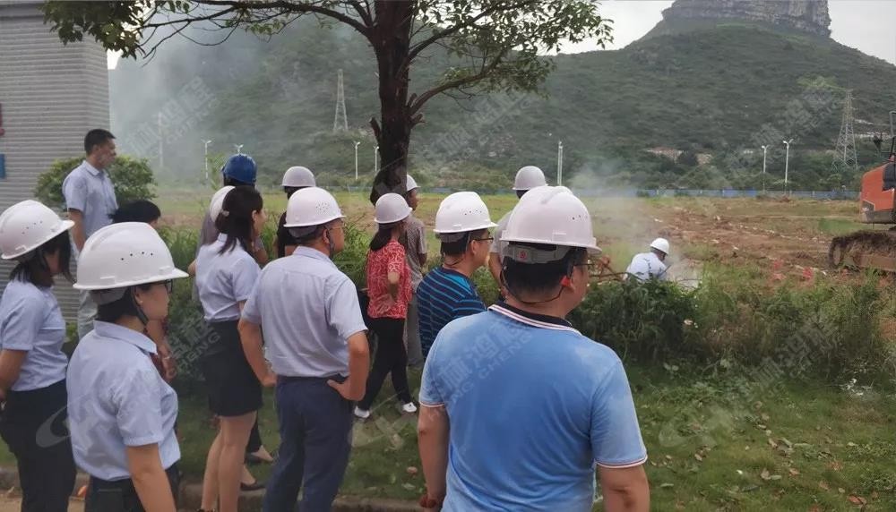 桂林鴻程機(jī)電設(shè)備有限公司廠區(qū)2#生產(chǎn)廠房開工大吉！